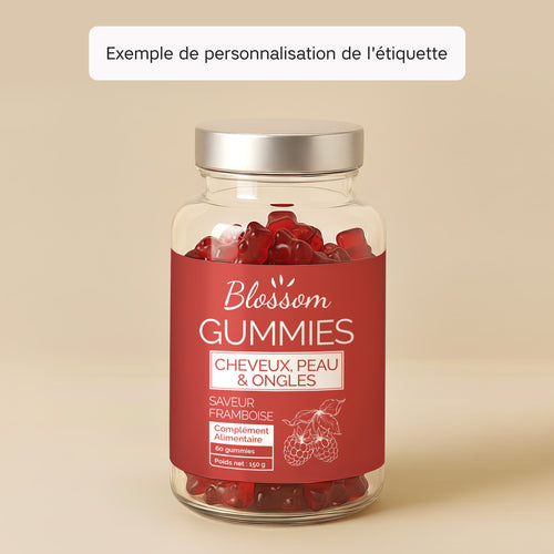 Gummies Cheveux, Peau et Ongles (Dropshipping)